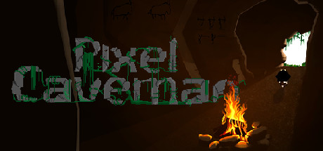 Pixel Caveman artwork